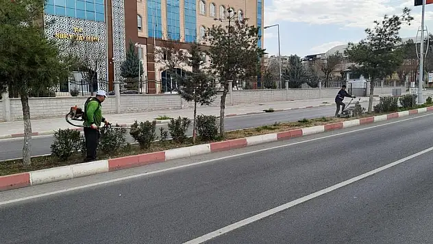 PARK VE BAHÇELERDE TEMİZLİK VE BAKIM ÇALIŞMALARI BAŞLATILDI