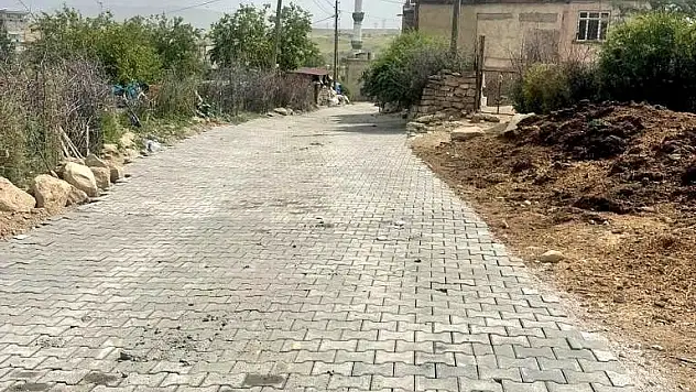 Parke Taşı Çalışmaları Tamamlandı