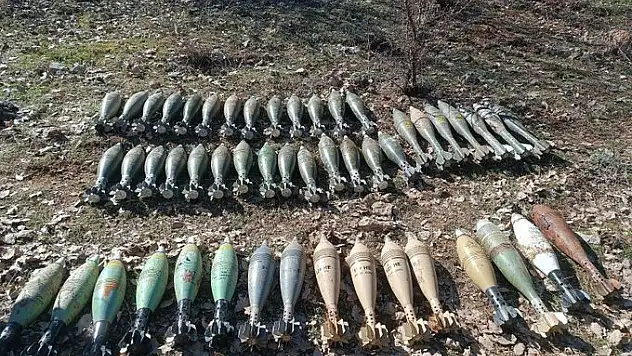 Pençe-Kaplan Operasyon Bölgesinde Çok Sayıda Mühimmat Ele Geçirildi