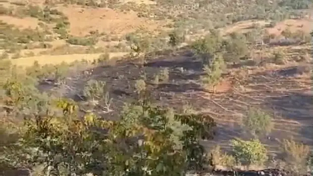 Pervari İlçemizde Çıkan Yangına Köylülerden Müdahale!