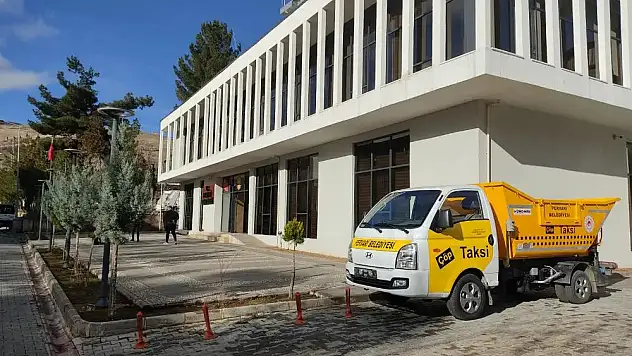Pervari İlçemizde 'ÇÖP TAKSİ' Uygulaması