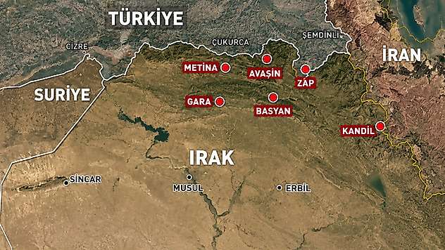 PKK Sınır Hattındaki 81 Noktayı Daha Boşalttı