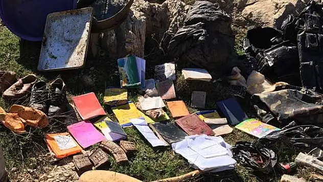PKK'YA AİT MÜHİMMAT VE YAŞAM MALZEMELERİ ELE GEÇİRİLDİ