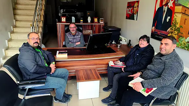 Prof.Dr.Yardım, Av.Dayanan ve Av.Temiz'den Kuruluşumuza Ziyaret