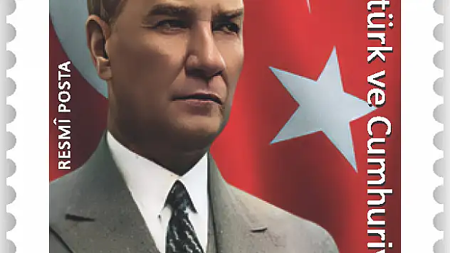 PTT'den 'Atatürk ve Cumhuriyet-3' Konulu Resmi Posta Pulları