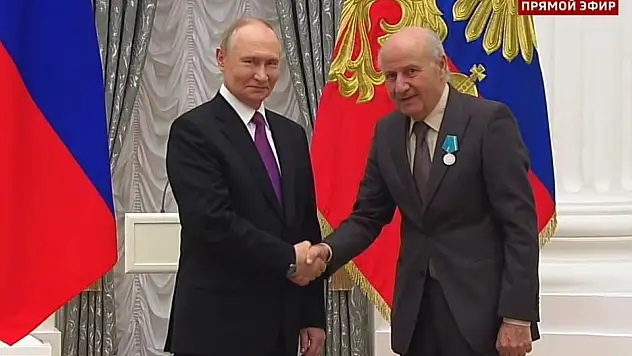 Putin'den Kürt Akademisyen Prof. Dr. Reşad Miran'a Puşkin Madalyası