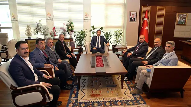 Rektör Prof.Dr.Şındak'a Hayırlı Olsun Ziyareti