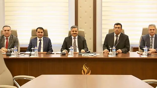 Rektör Şındak, GAP Bölge Başkanı Maral'ı Ağırladı