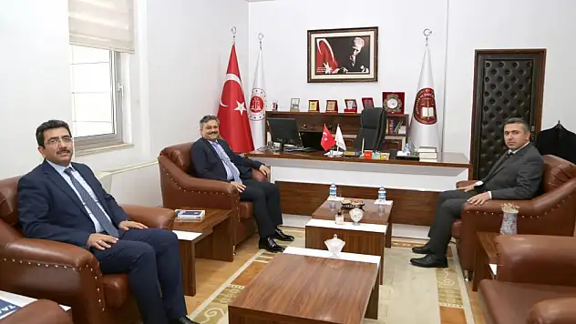 Rektör Şındak'tan Hayırlı Olsun Ziyaretleri