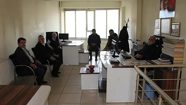 SAADET PARTİSİ HEYETİ ARAMIZDA