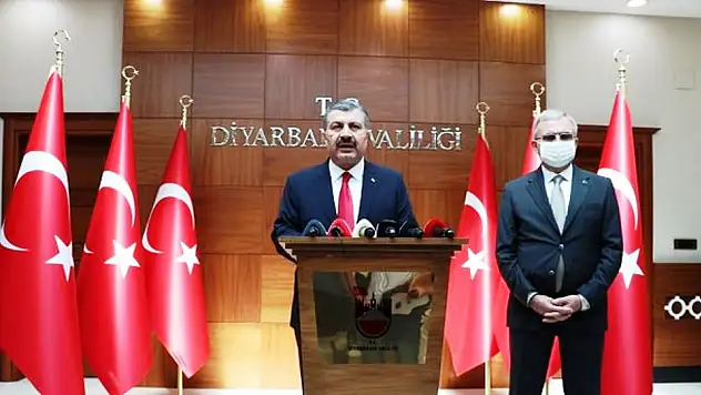 SAĞLIK BAKANI FAHRETTİN KOCA BAŞKANLIĞINDA 6 İLİN DURUMU ELE ALINDI YOĞUN BAKIM KAPASİTEMİZ ARTTIRILIYOR