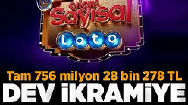 Sayısal Loto'da Büyük İkramiye 756 Milyon 28 Bin 278 TL
