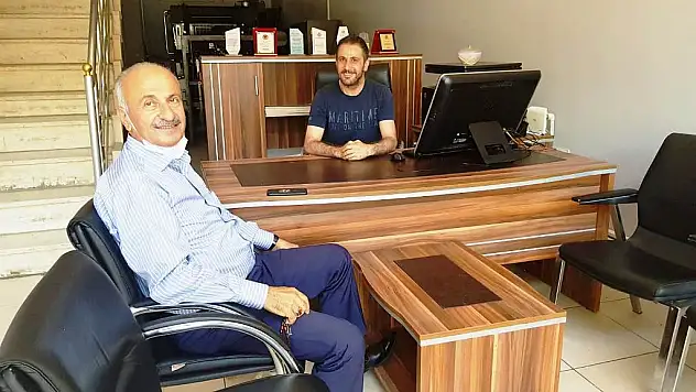 ŞEFİK ERDEN'DEN ZİYARET