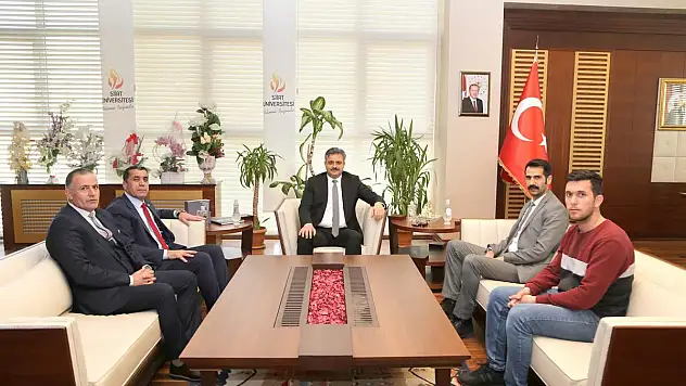 Şehit Gazi Sen'den SİÜ'ye Ziyaret