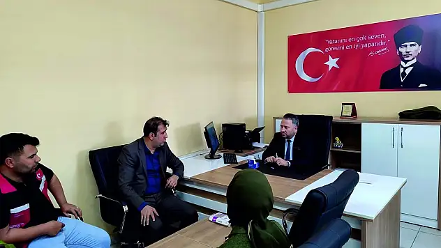 Sidar'dan Eruh'ta Yapılan Yeni Hizmet Binasına Ziyaret