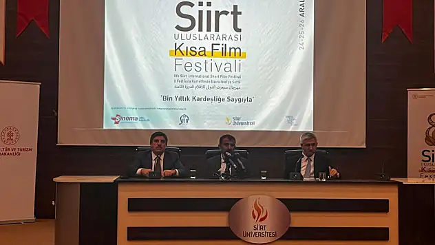 Siirt 8'inci Uluslararası Film Festivali Başladı