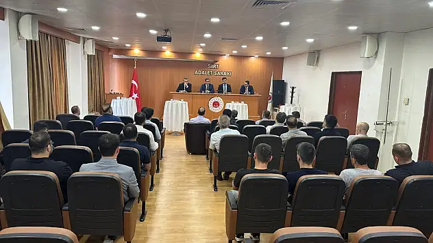Siirt Adliyesi'nde Uzlaştırmanın Önemi Masaya Yatırıldı