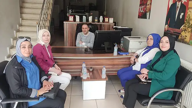 Siirt AK Parti Kadın Kollarından Kuruluşumuza Ziyaret