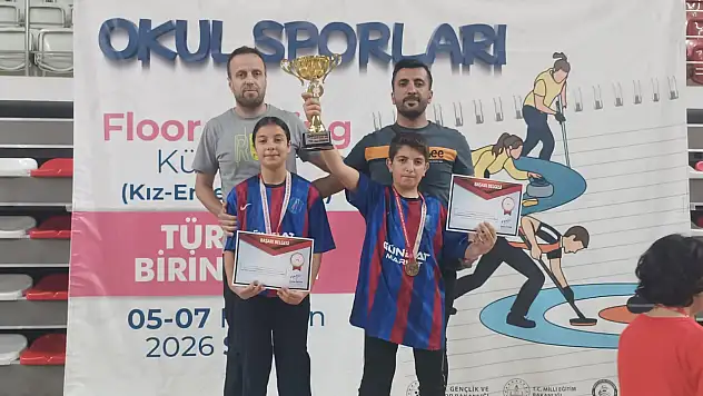 Siirt Albayrak Ortaokulu Floor Curling Takımı, Türkiye Şampiyonu oldu