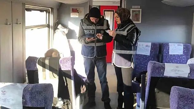 Siirt–Ankara Seferini Yapan Güney Ekspres'te Güvenlik Uygulaması