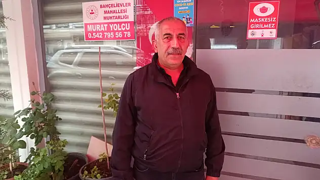 Siirt Bahçelievler Mahallesi Muhtarı Murat Yolcu'dan Güvenlik ve Hizmet Çağrısı
