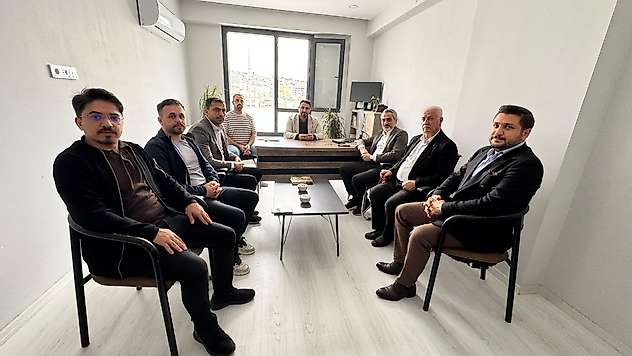 Siirt Baro Başkanı Alptekin ve Yönetiminden Artı Siirt'e Ziyaret