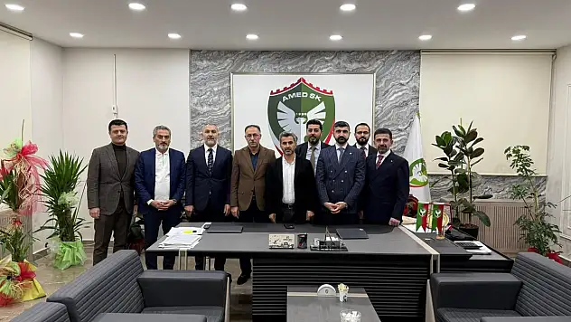 Siirt Barosu'ndan  Amedspor'a ziyaret