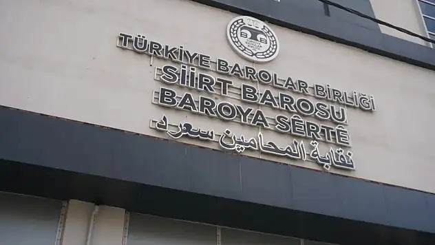 Siirt Barosu'ndan okul saldırısına kınama: 'Yetkililer derhal harekete geçmeli'