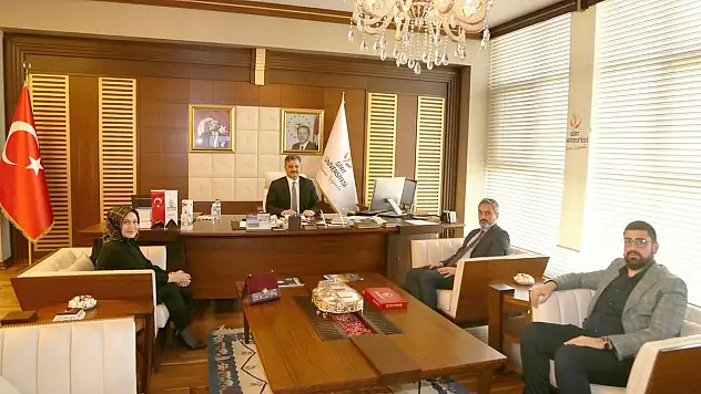 Siirt Barosundan Rektör Prof. Dr. Nihat Şındak'a Ziyaret