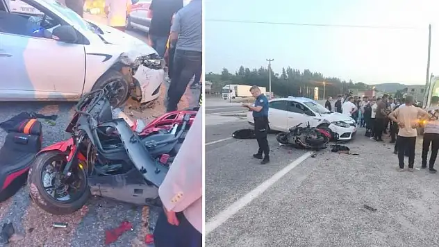 Siirt Baykan'da Otomobil ile Motosiklet Çarpıştı: 2 Yaralı