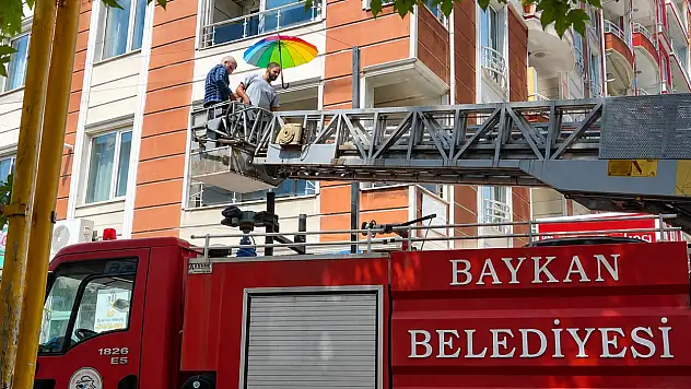 Siirt Baykan'da ''Şemsiye Sokak'' Çalışmaları Başladı