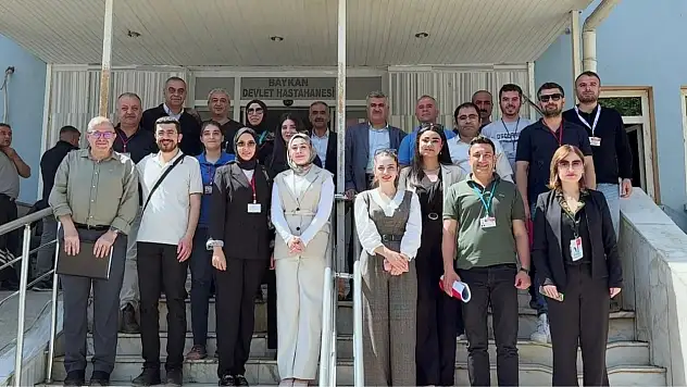 Siirt Baykan Devlet Hastanesinde Hizmet Kalitesi Denetlendi
