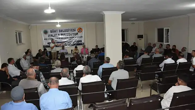 Siirt Belediye Eşbaşkanları Vatandaşlarla Bir Araya Geldi!