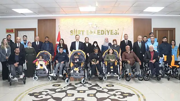 Siirt Belediyesi, Bedensel Engelli Vatandaşları Yalnız Bırakmadı