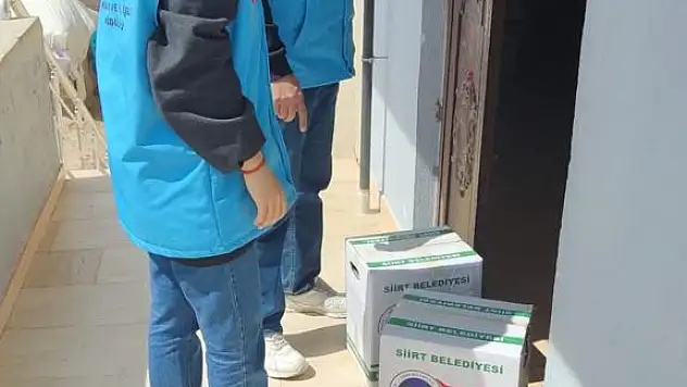 SİİRT BELEDİYESİ ÇÖLYAK HASTALARINI UNUTMADI