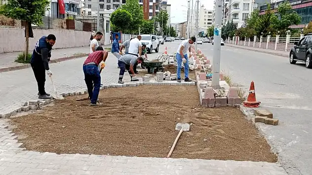 Siirt Belediyesi, Mahalle, Sokak ve Caddelerde Parke Onarım Çalışması Başlattı