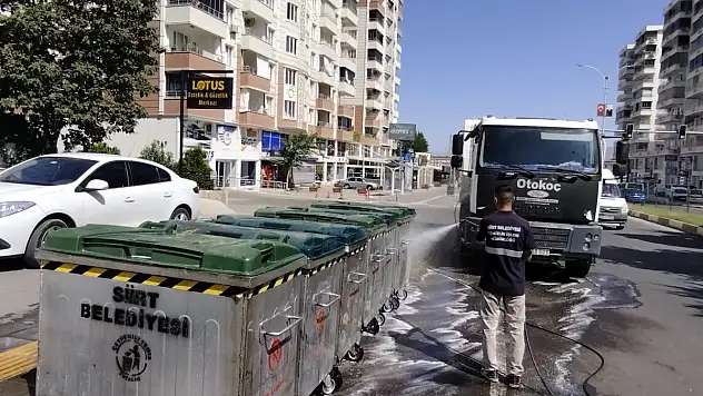 Siirt Belediyesi 'Önceliğimiz Sağlıklı ve Temiz Bir Siirt'