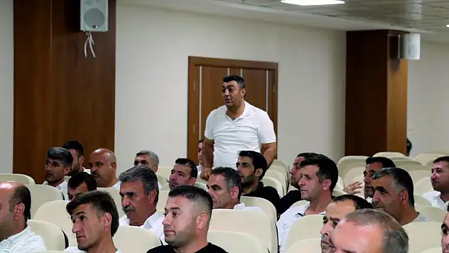 Siirt Belediyesi, Toplu Taşıma Şoförleriyle Toplantı Yaptı