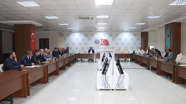Siirt Belediyesi'nde İş Sağlığı ve Güvenliği Kurul Toplantısı