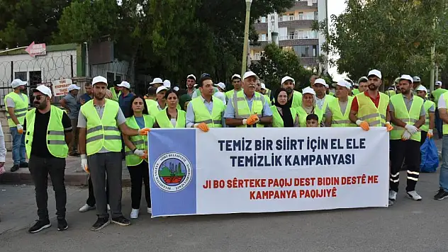 Siirt Belediyesi'nden Çevre Dostu Hamle