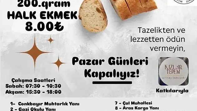 Siirt Belediyesi'nden Halk Ekmeğine Zam