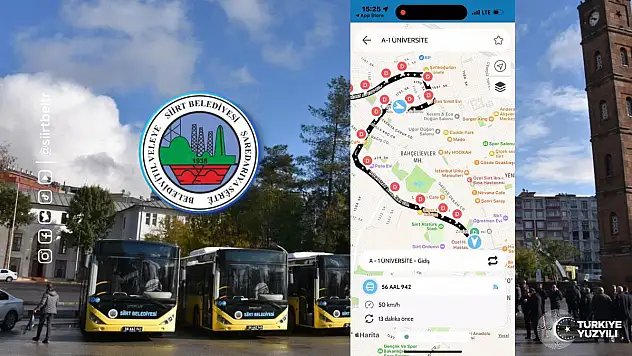 Siirt Belediyesinden Otobüs Seferiyle İlgili Duyuru