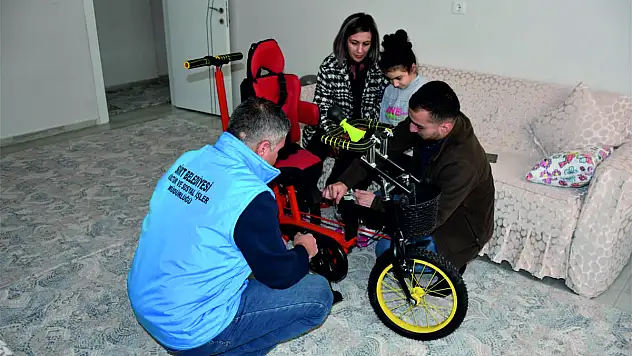 Siirt Belediyesi'nden Özel Bireye Anlamlı Destek