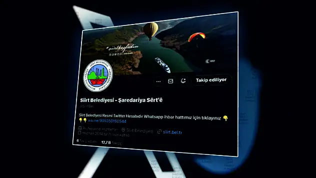Siirt Belediyesi'nin Twitter/X Hesabına Kürtçe Eklendi