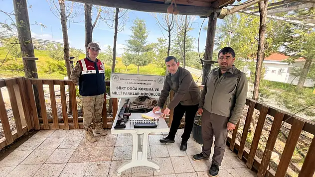 Siirt Botan Vadisi Milli Parkı'nda Kaçak Avcıya 51 Bin Lira Ceza Kssildi