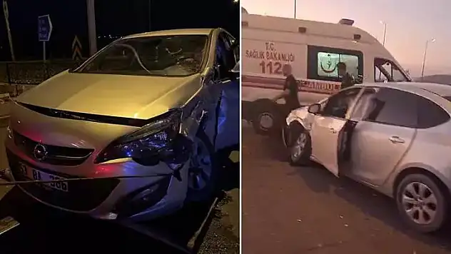 Siirt Çevre Yolunda Trafik Kazası