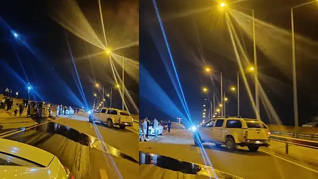 Siirt Çevre Yolunda Trafik Kazası