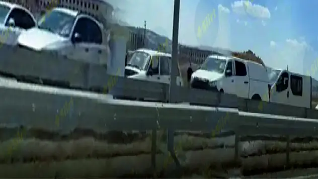 Siirt Çevre Yolunda Zincirleme Trafik Kazası!