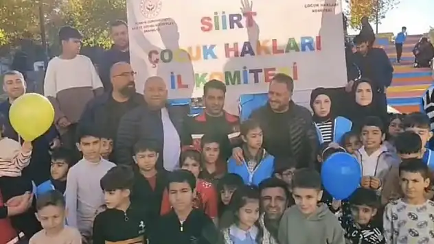 Siirt Çocuk Hakları İl Komitesinden Dünya Çocuk Günü'nde Renkli Etkinlikler