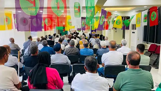 Siirt DBP Merkez İlçe Örgütü 1. Olağanüstü Kongresi Yapıldı